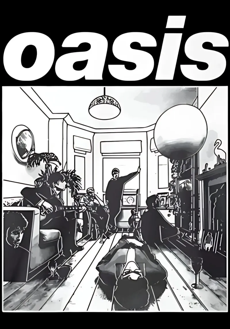 Oasis studio kunstwerk canvas met Baklijst van domherrick1