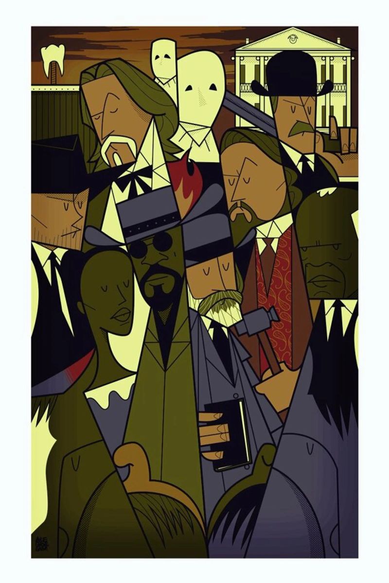 DJANGO Poster von Ale Giorgini