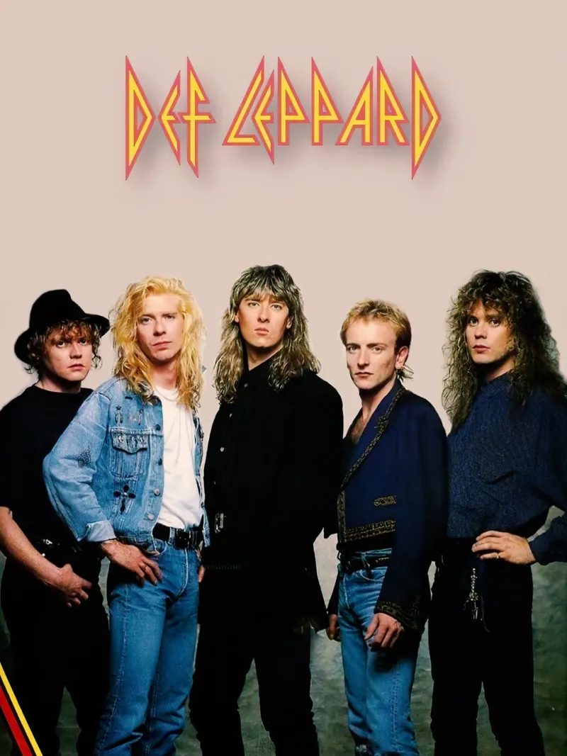 Def Leppard canvas by Musadad Shop