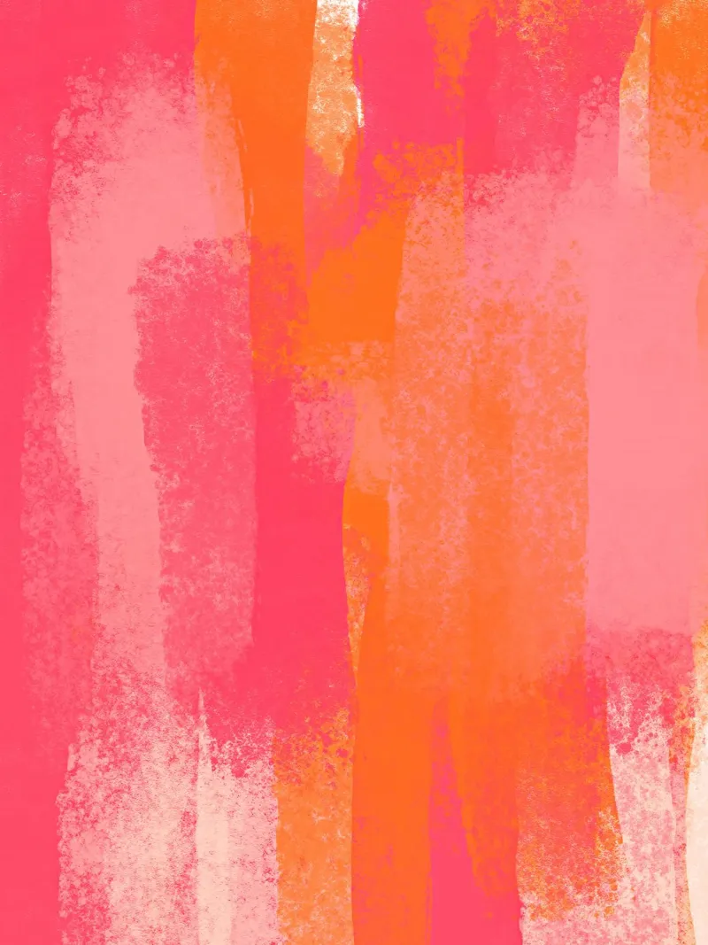 Abstract La dolce Vita poster con telaio in legno da Illustration Raissa Oltmanns