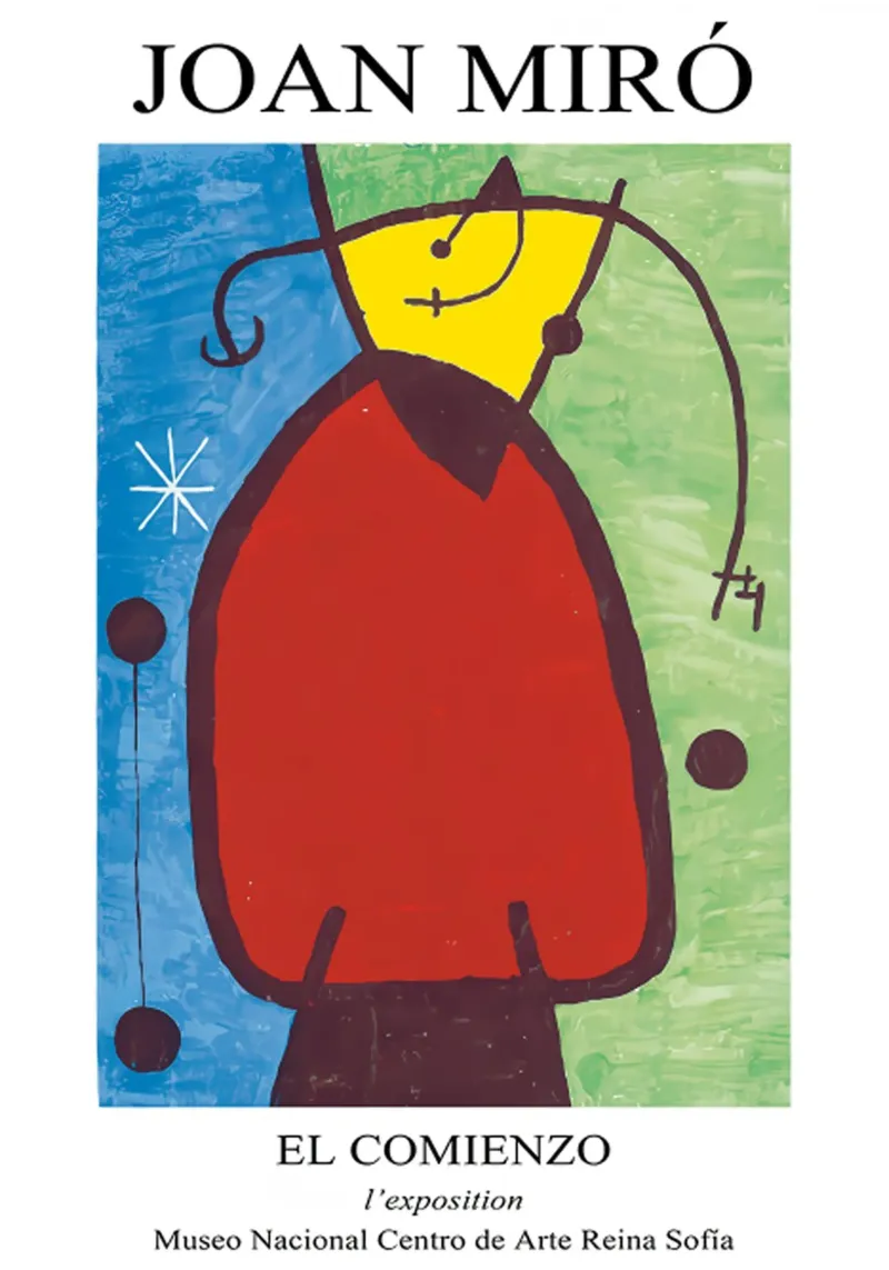 Joan Miro - L'inizio alluminio dibond da grime shop