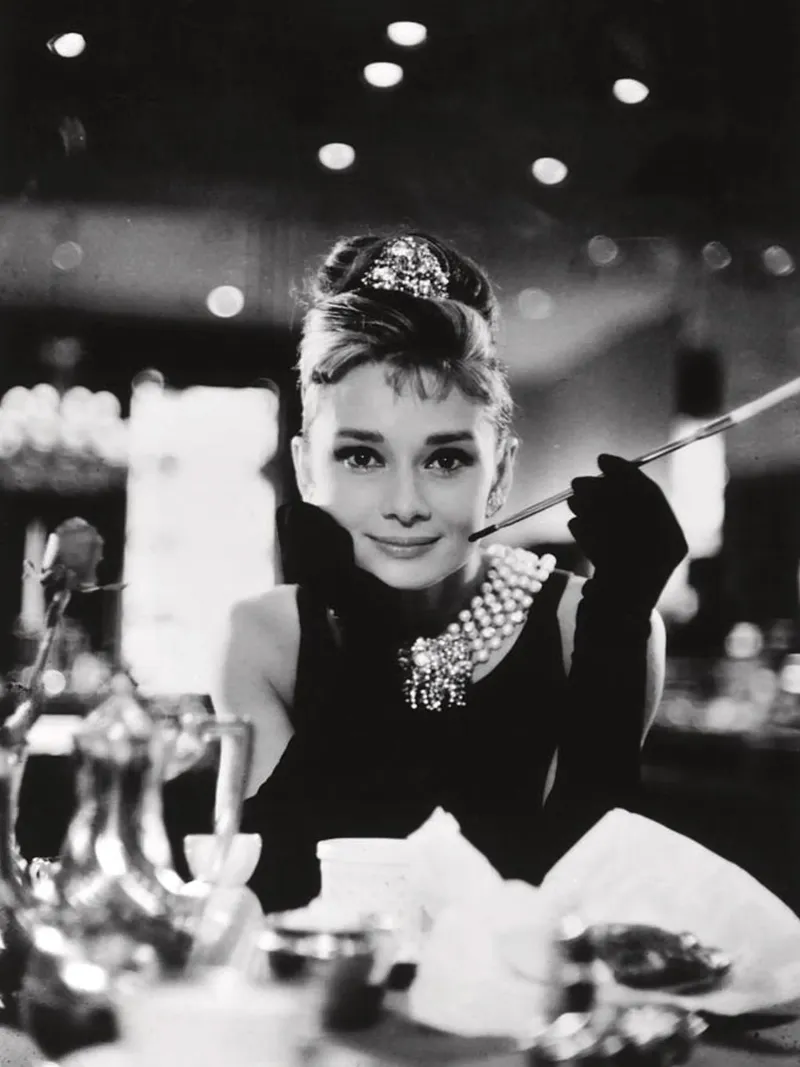 AUDREY HEPBURN in BREAKFAST AT TIFFANY'S plexiglass da BarbarArt