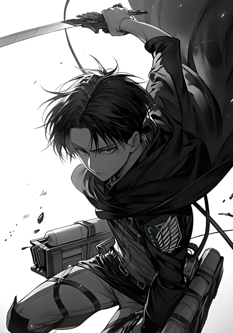 Levi pellicola backlit da Anime Place