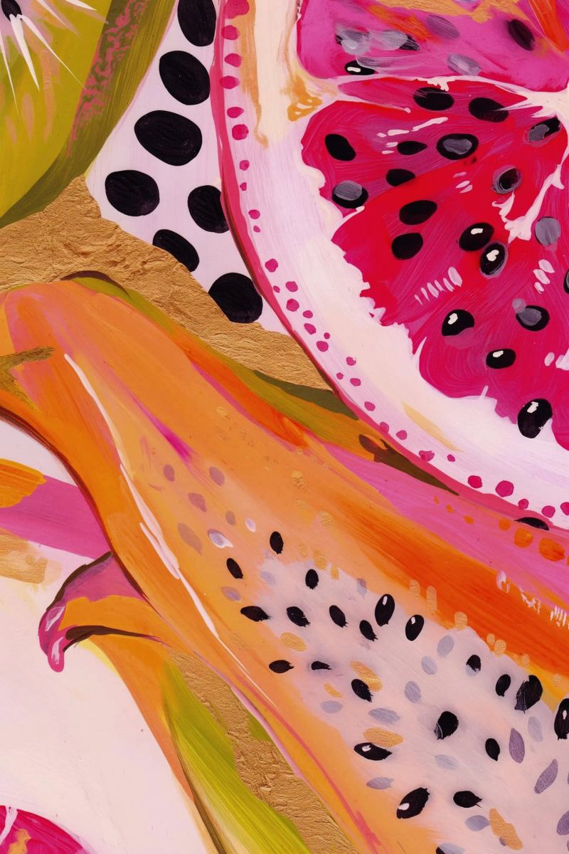 Fresh Fruits No 4 poster by treechild