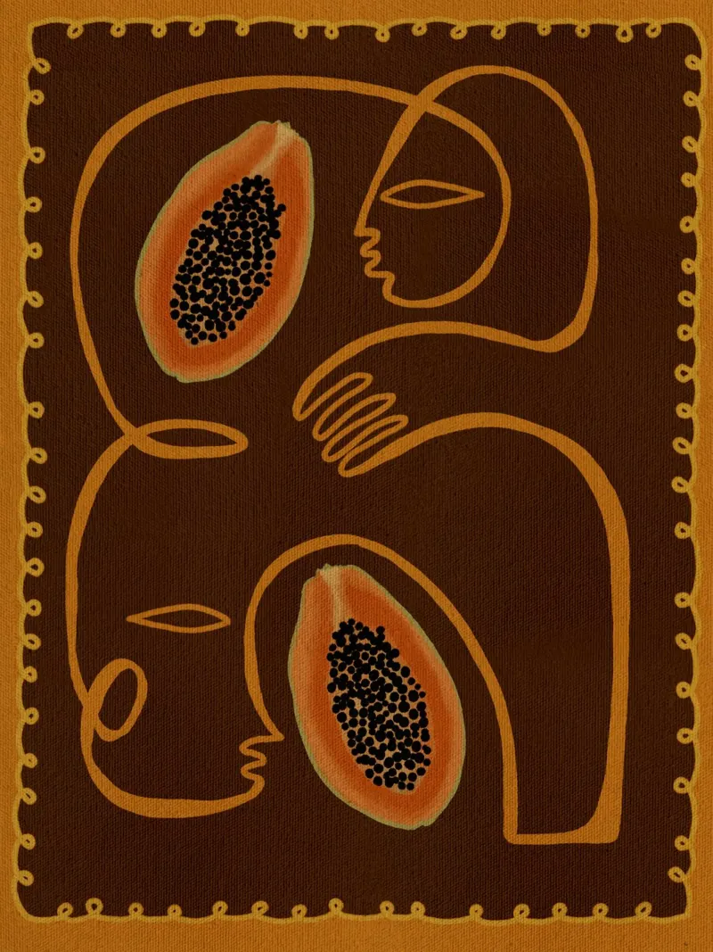 Fruit Fiesta 4 poster da Shatha Al Dafai