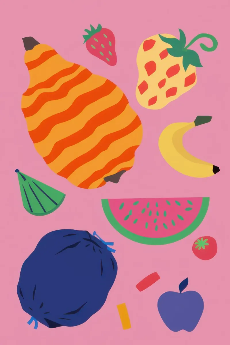Misto di frutta tropicale carta hahnemühle da Irish Strokes