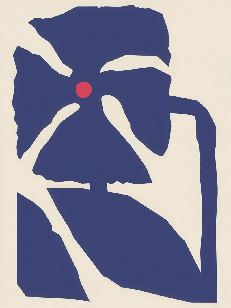 Modulo grafico Bluebell plexiglass da Irish Strokes