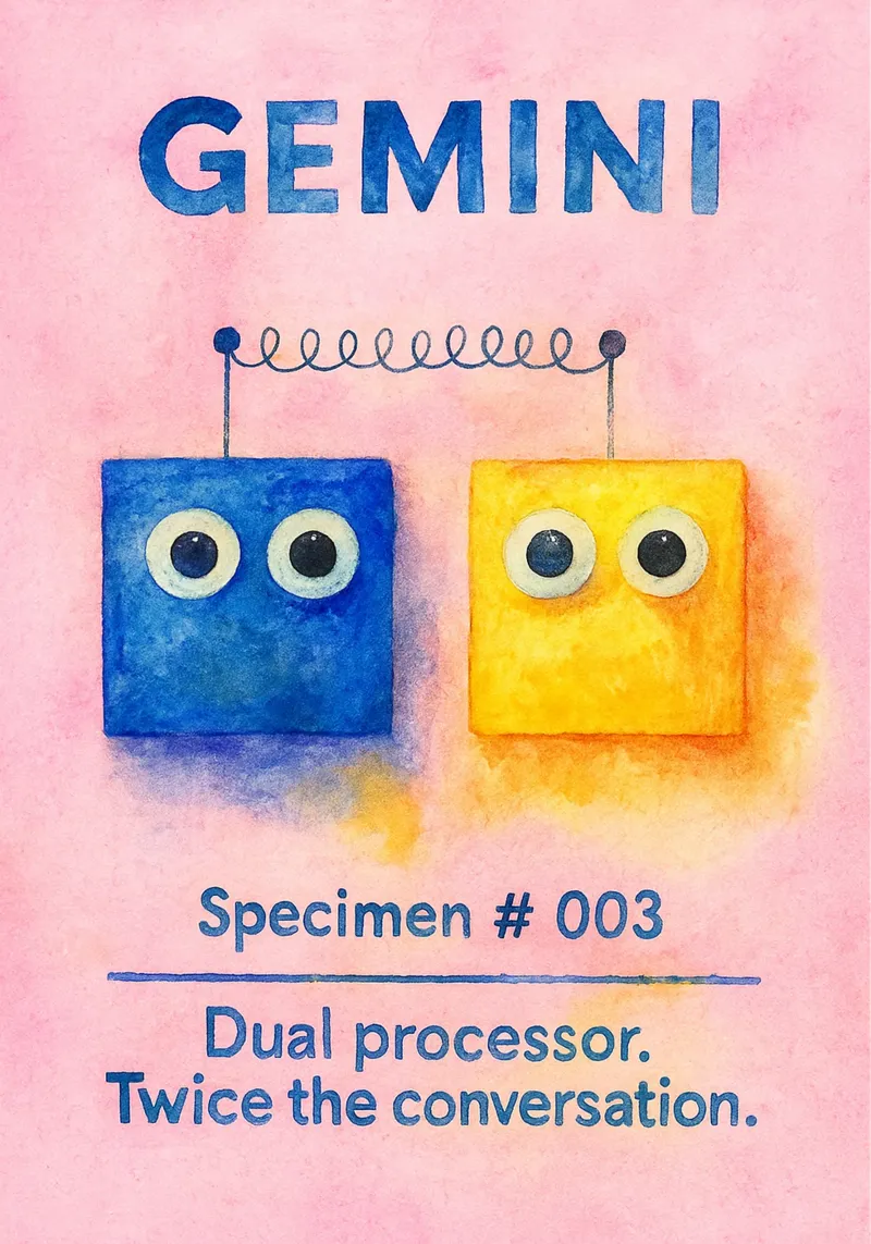 gemini logo vector zodiac painting lienzo con Marco flotante de Shillas