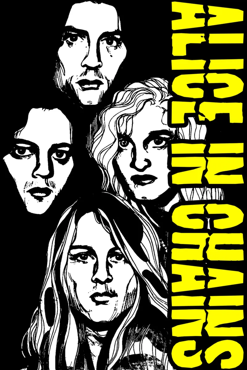 Il volto di Alice In Chains pellicola backlit da thisnara.std
