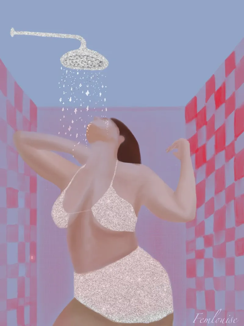 Self care poster da Femlouise.illustrations
