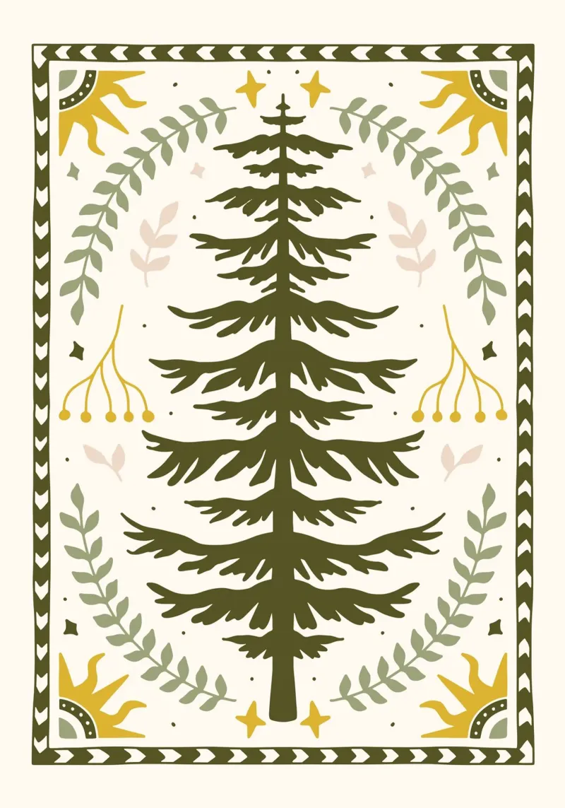 Forest Harmony poster da vintageshop