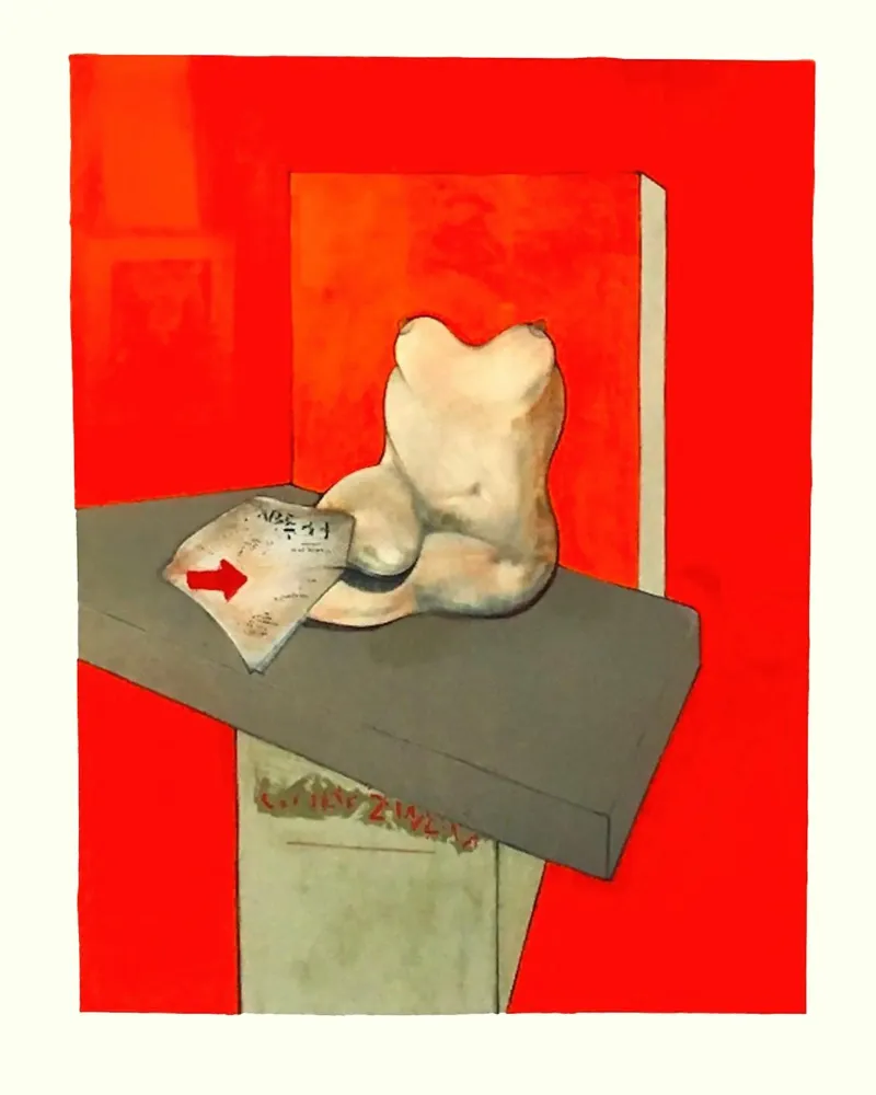 Studio del corpo umano di Ingres plexiglass da Collins Shop