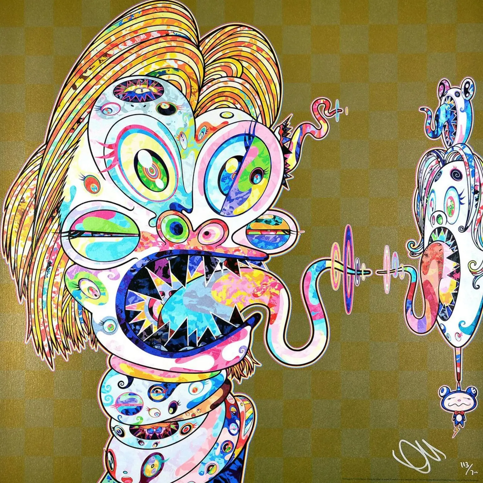 murakami homenaje a fbacon I hahnemühle de Collins Shop