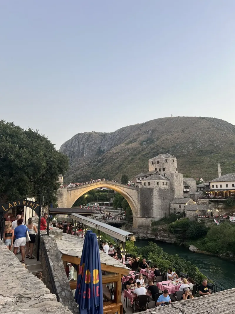 Mostar Old Bridge poster da Tonki