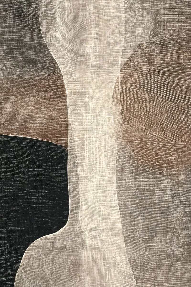 Inner Earth #1 poster con telaio in legno da Papersky