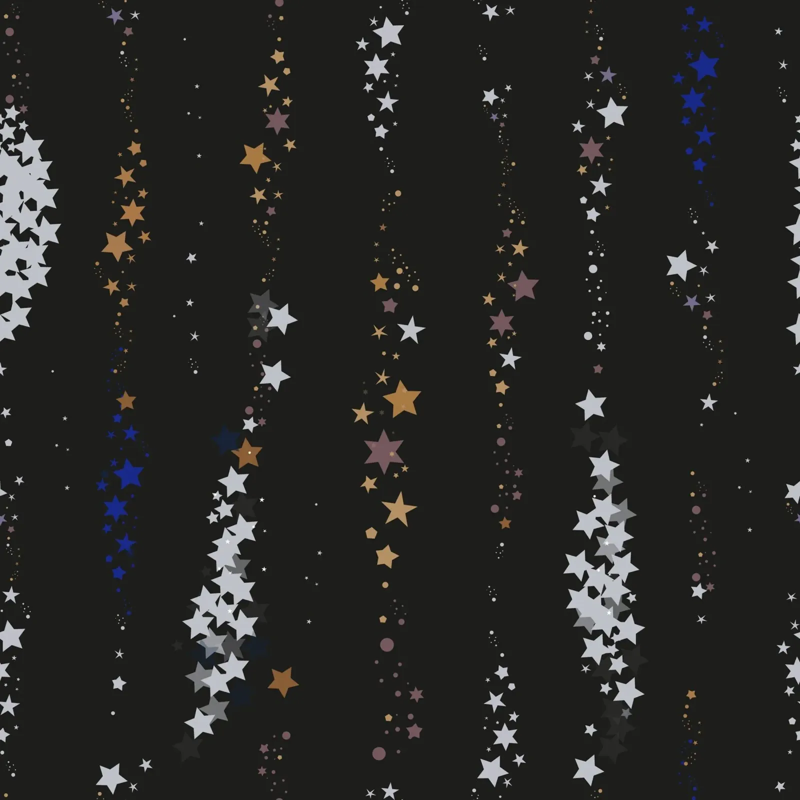 Stelle oro poster con telaio in plastica da gulsengunel