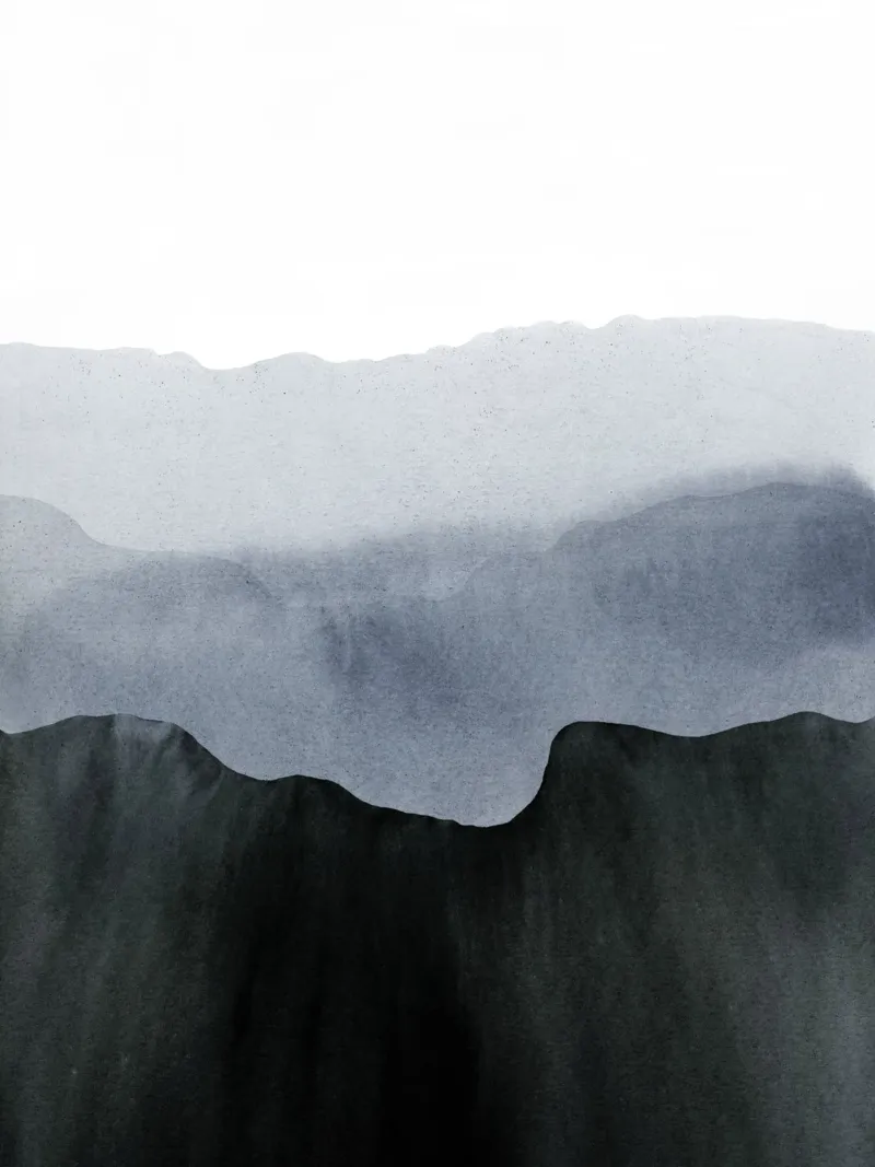 mountain horizon 2 hahnemühle by IRIS LEHNHARDT FINE ART