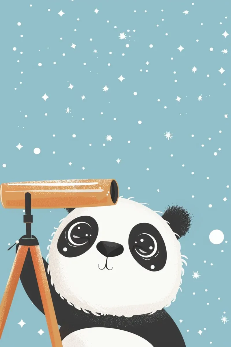 Stargazing Adventure poster da wonderfolk