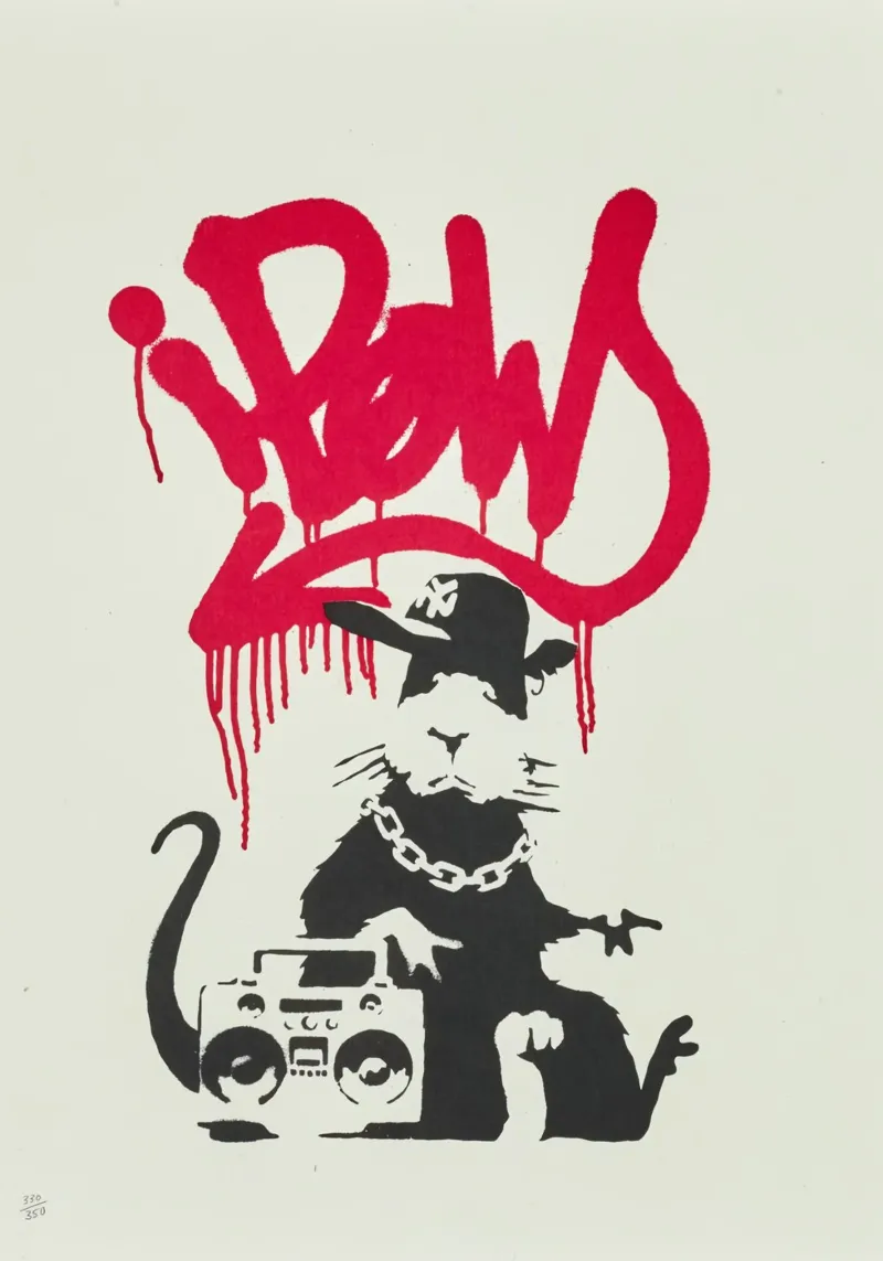 Gangsta Rat, 2004 pellicola backlit da Riggle Glenda