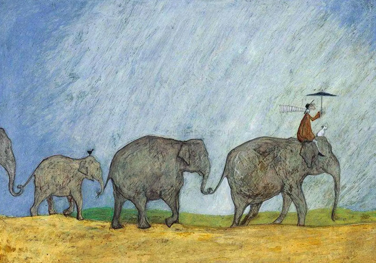 Vergiss niemals den Weg nach Hause Poster mit Holzrahmen von Patrick Mitchell
