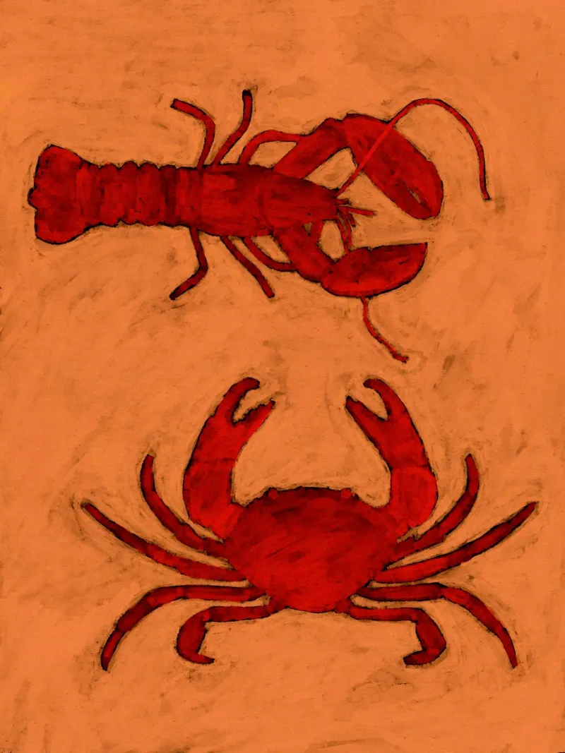 Coastal Creatures plexiglass da Shatha Al Dafai