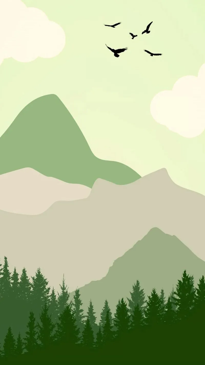 peaceful scenery poster con telaio in alluminio da Histrol