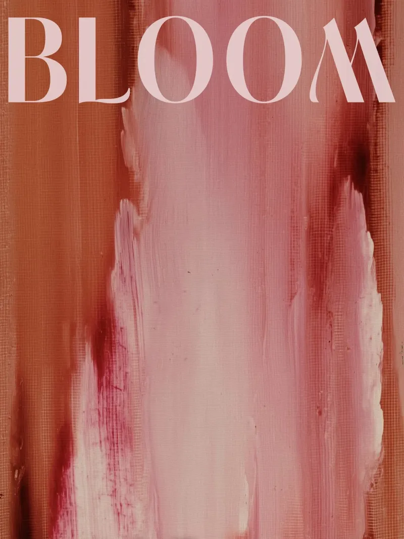 Soft Poems No 04 poster con telaio in legno da treechild