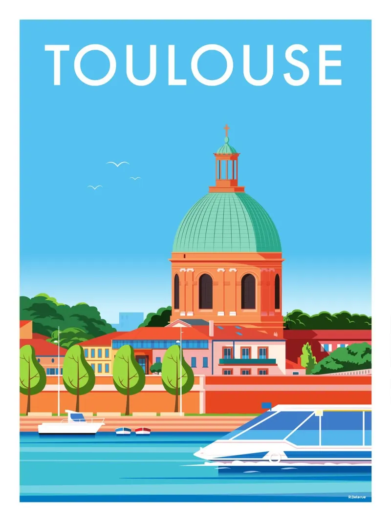 TOULOUSE carta hahnemühle da Raphaël Delerue