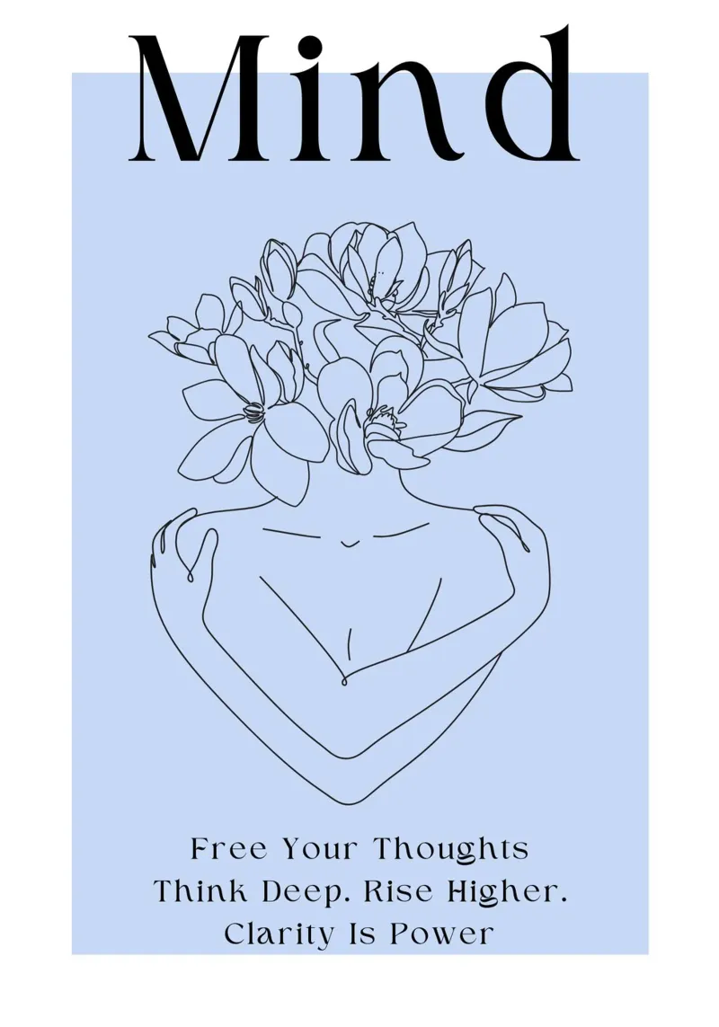 „Mind - Free Your Thoughts" carta hahnemühle da Kleine Denker