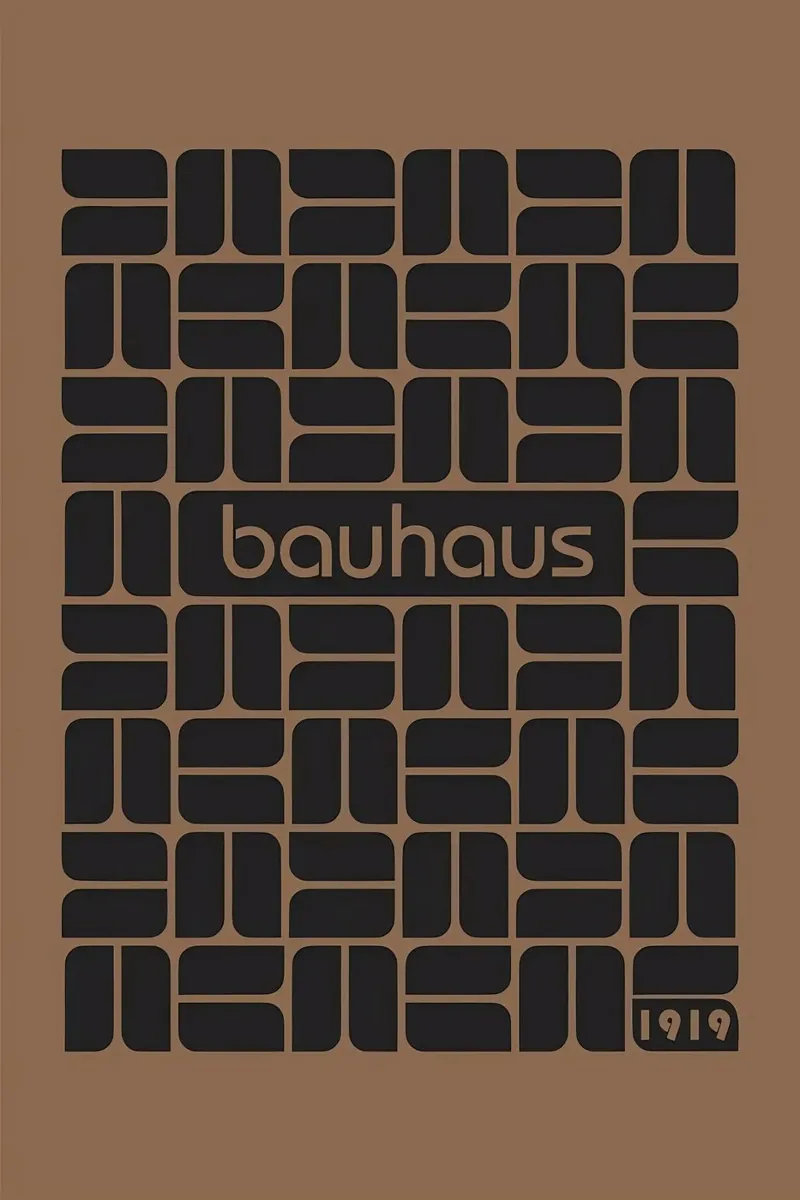 Bauhaus 1919 poster da Narciso