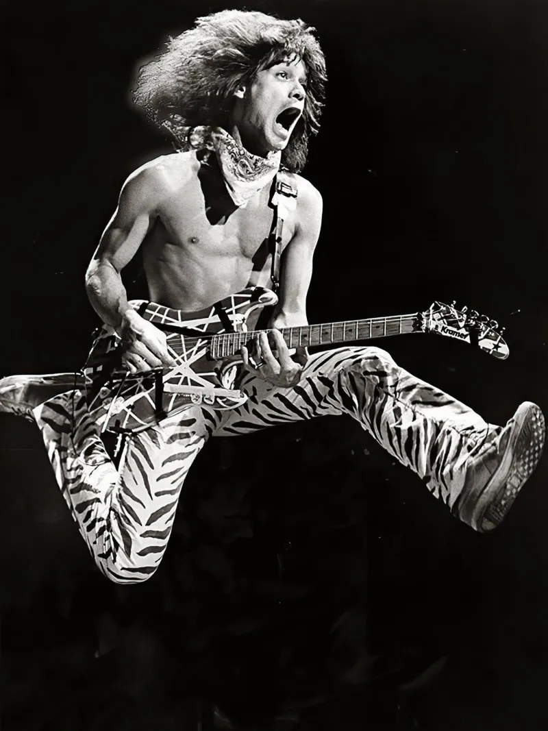Eddie Van Halen Jump poster da Musadad Shop