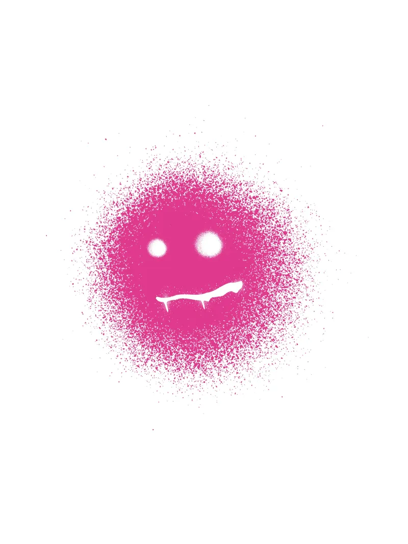 Vamp Smily poster da Flo Klein