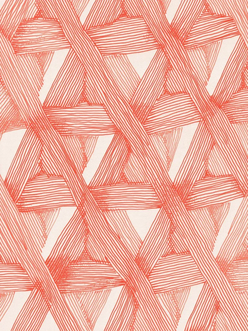 Tangle Pattern poster con telaio in alluminio da treechild
