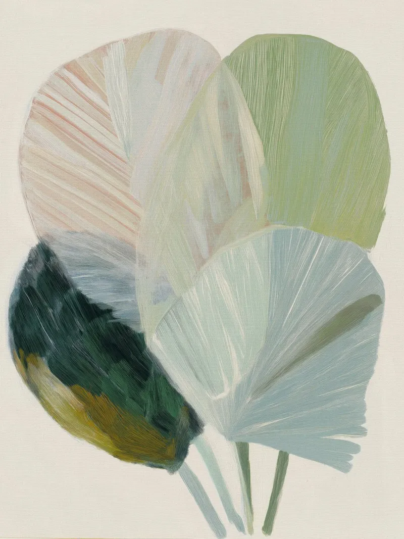 Pastel Botanics poster con telaio in plastica da treechild