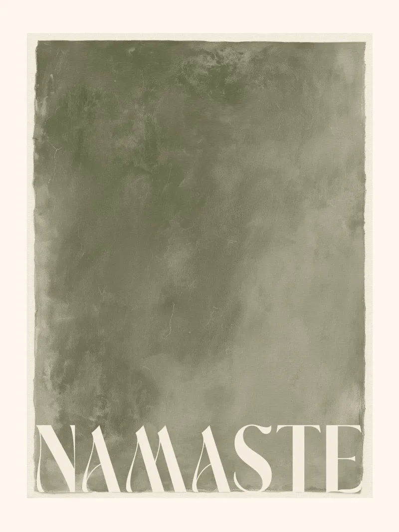 Soft Poems No 27 (Namaste) poster da treechild