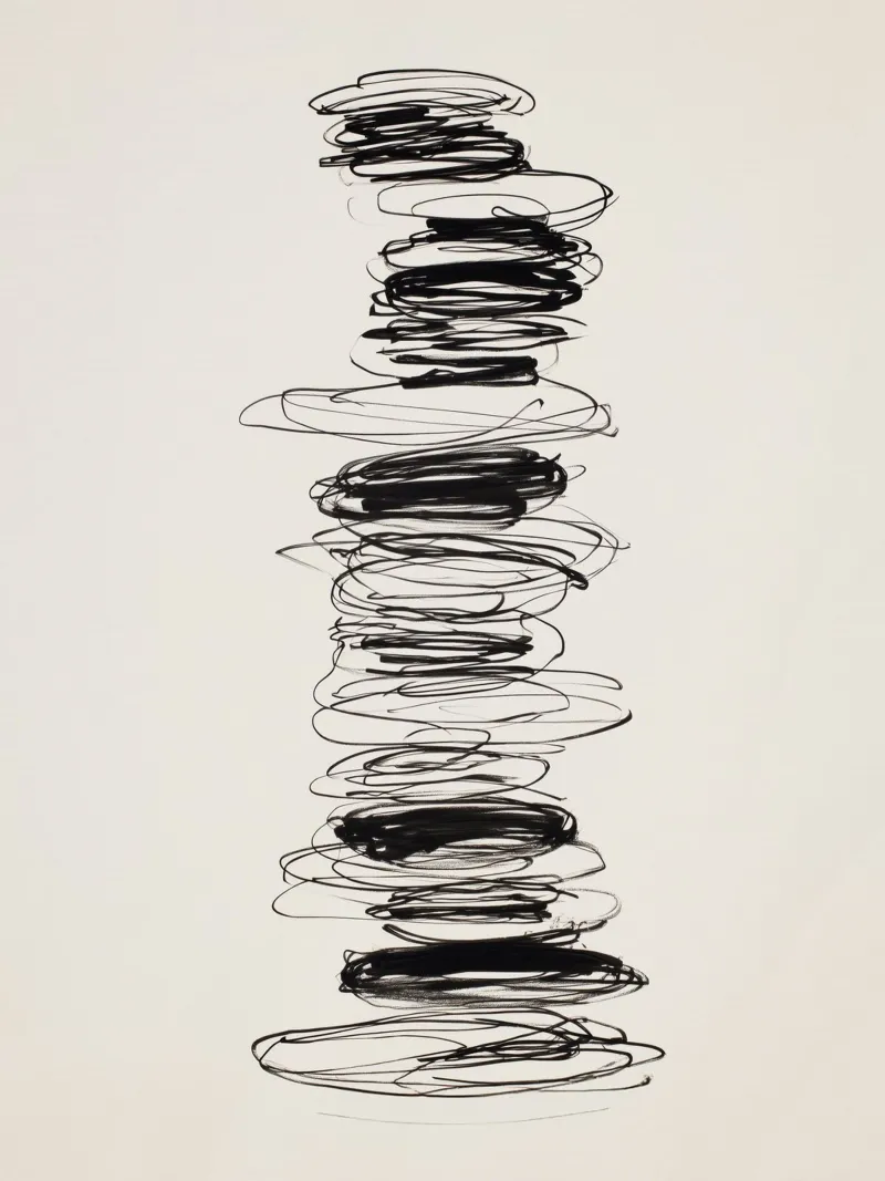 Black Swirl poster da treechild