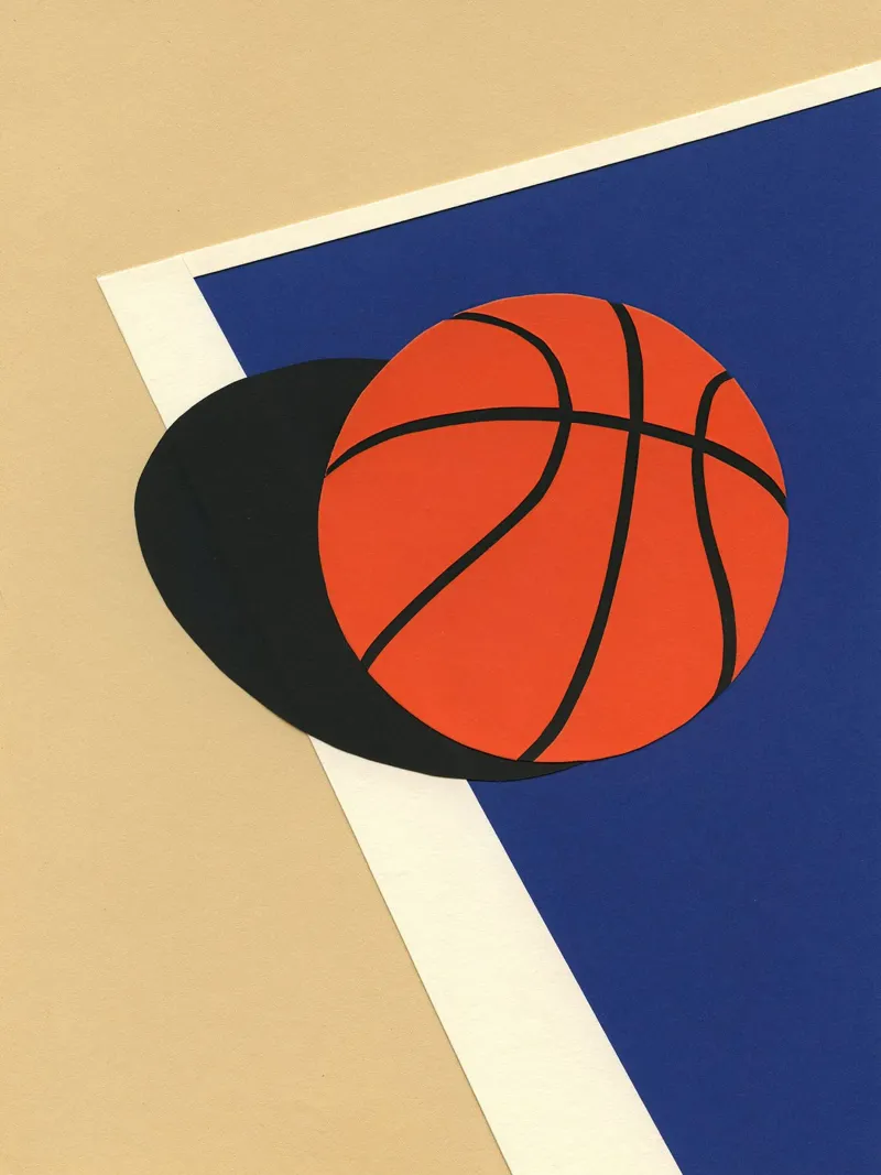 Squadra di basket di Oakland poster con telaio in legno da lawrencearmstron