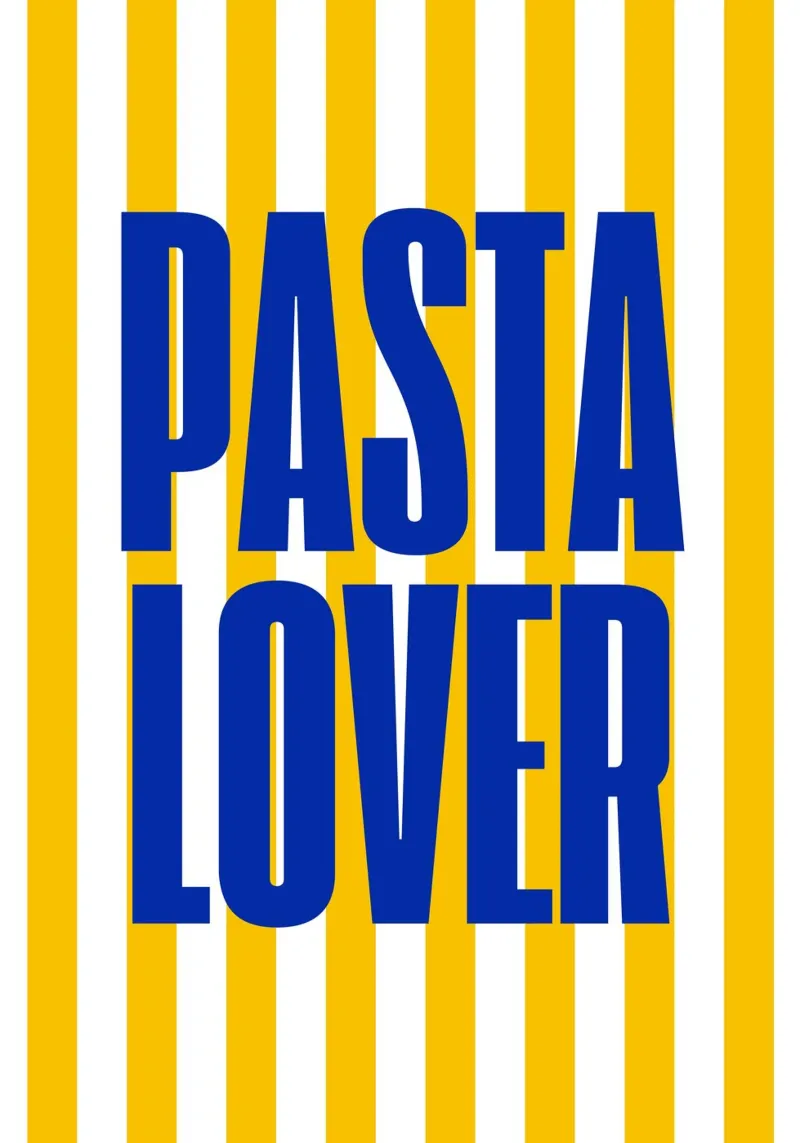 Pasta Lover poster da RS LAB STUDIO