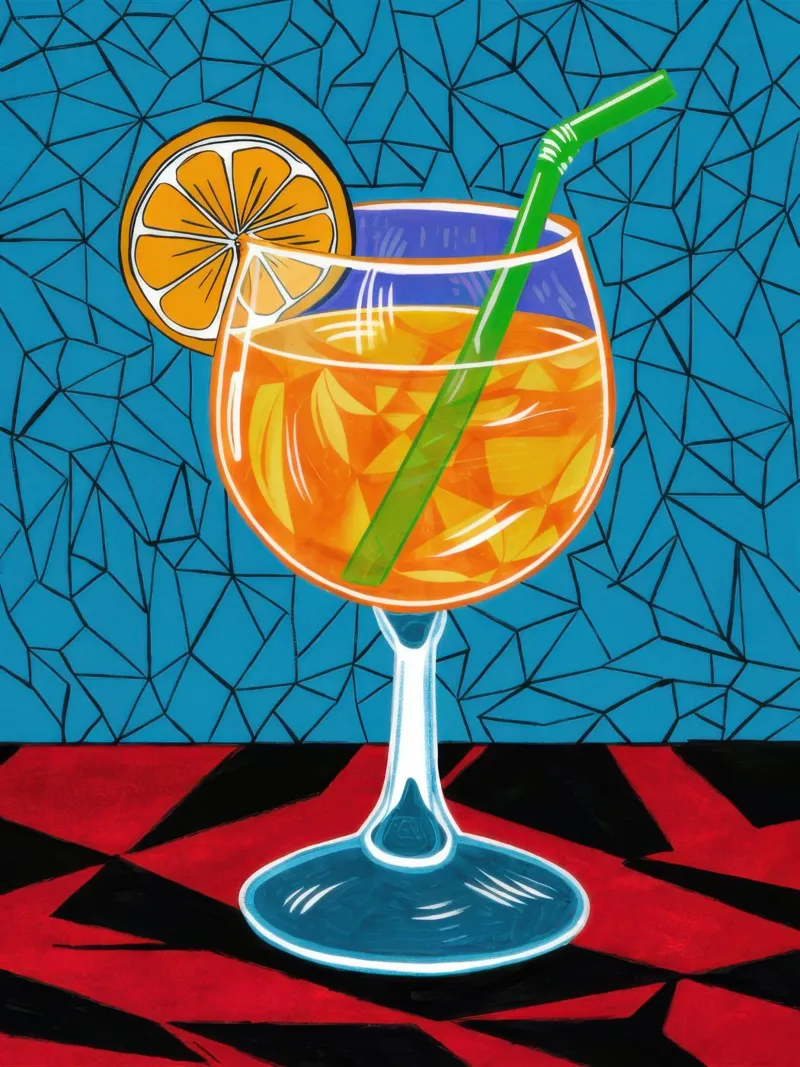 Cocktail all'arancia poster da Gaia Viesta