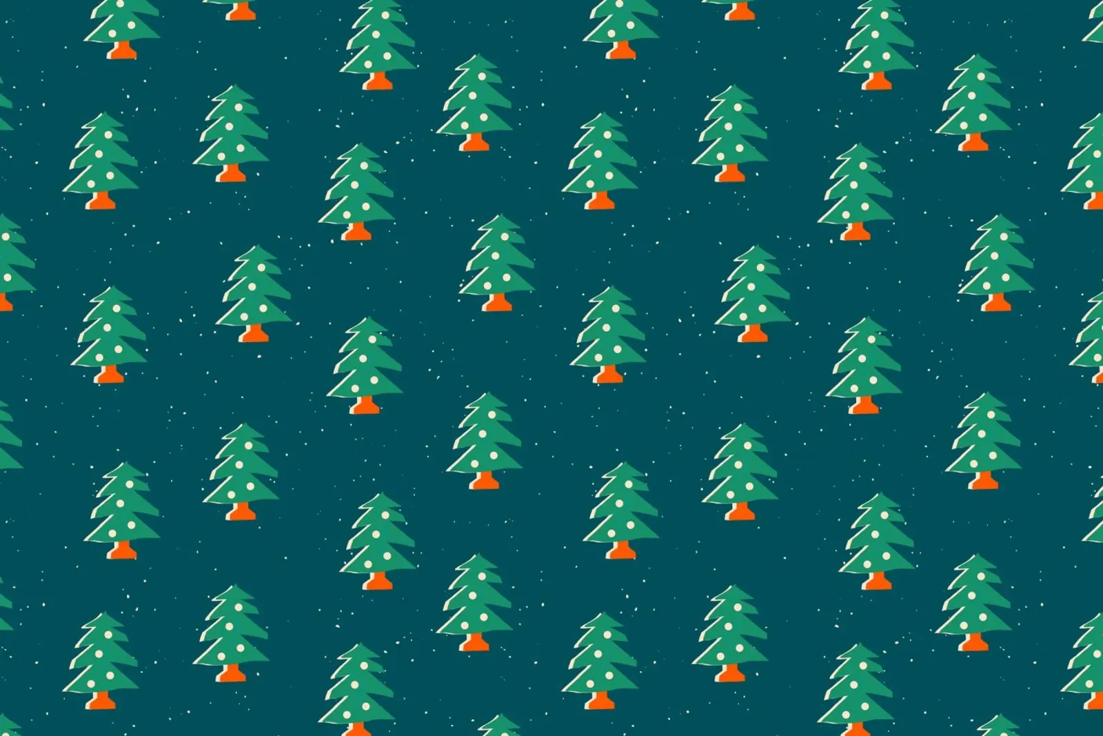 Christmas Pattern No 31 poster con telaio in plastica da treechild