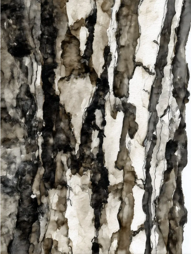 Bark & Pattern: Studies in Texture 5 canvas by Luke Wilder Studio