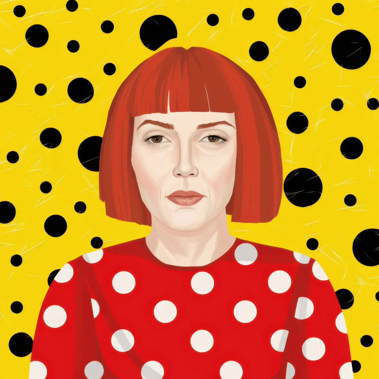 Pop Art a pois poster da Selene Shade