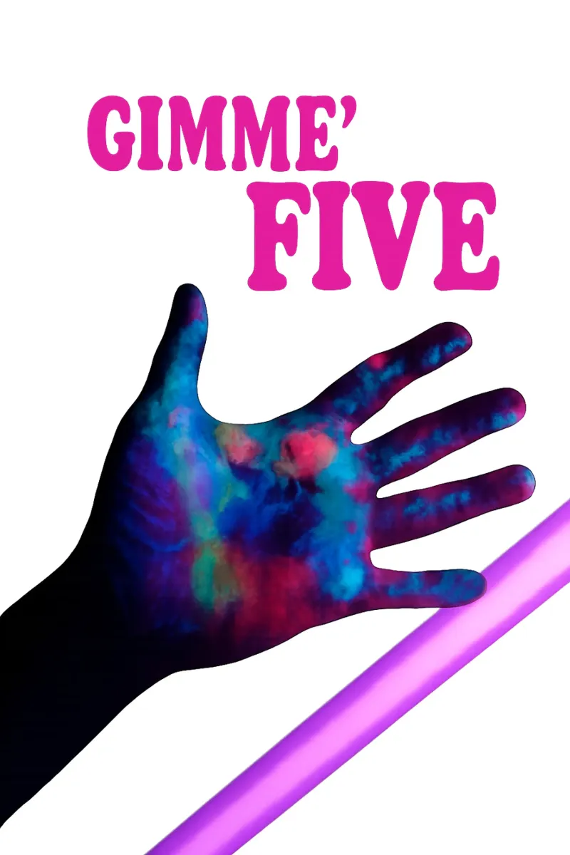 GIMME FIVE 5 pellicola backlit da Vintage Van Gogh
