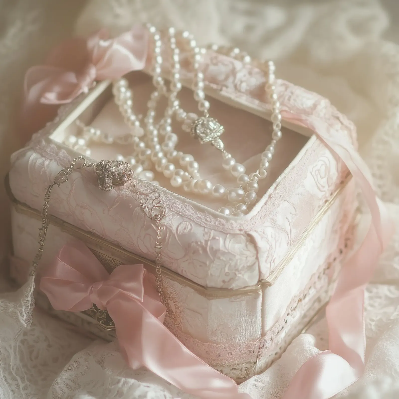 Sussurri in rosa poster con telaio in alluminio da StillVibe Home