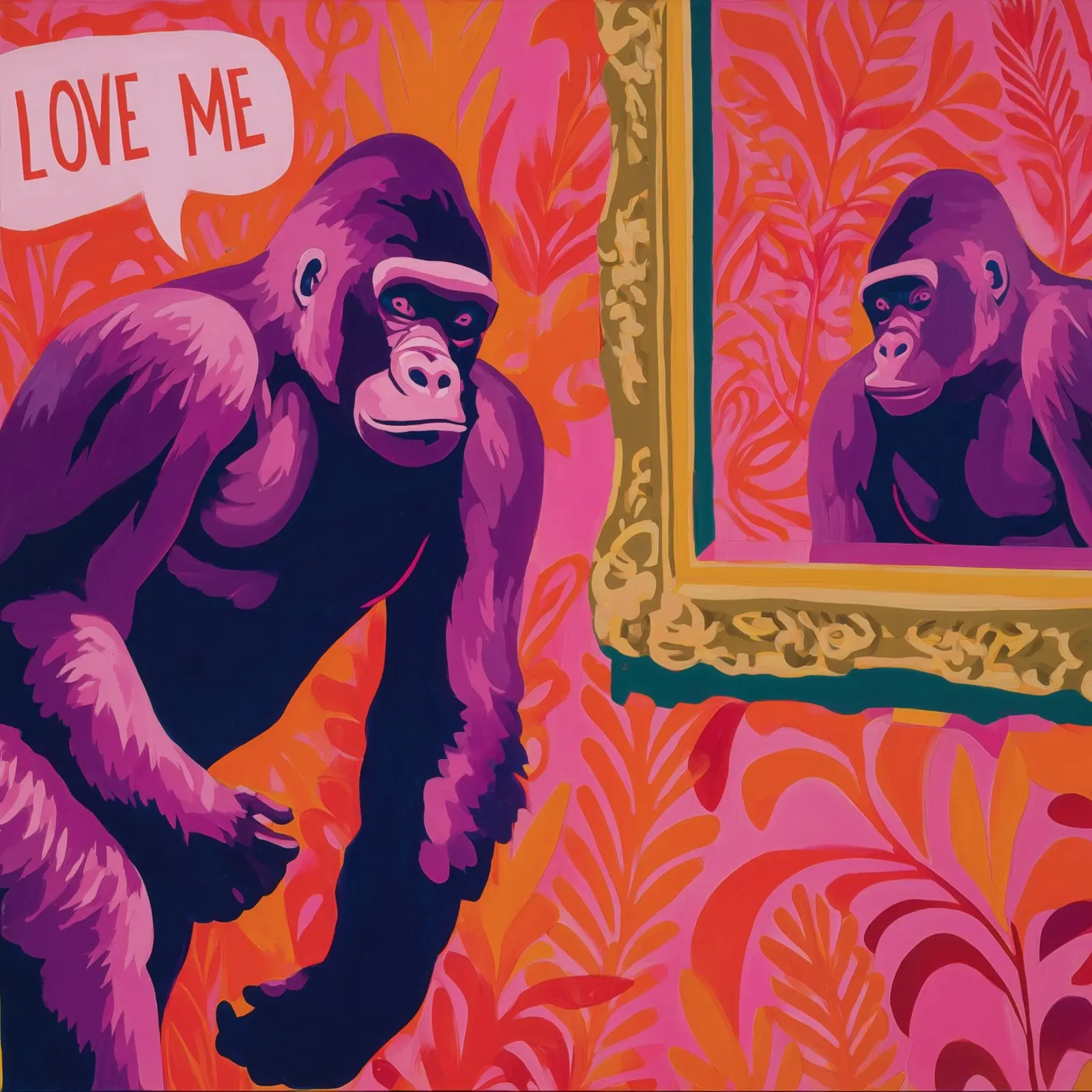Narcisismo e amore per se stessi | Riflessione sulla pop art poster da Autofocus