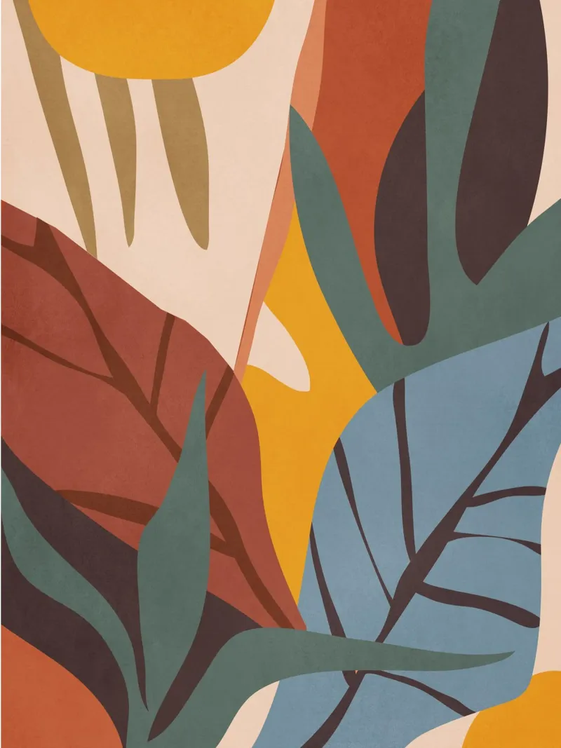 Abstract Art Jungle hahnemühle by ThingDesign