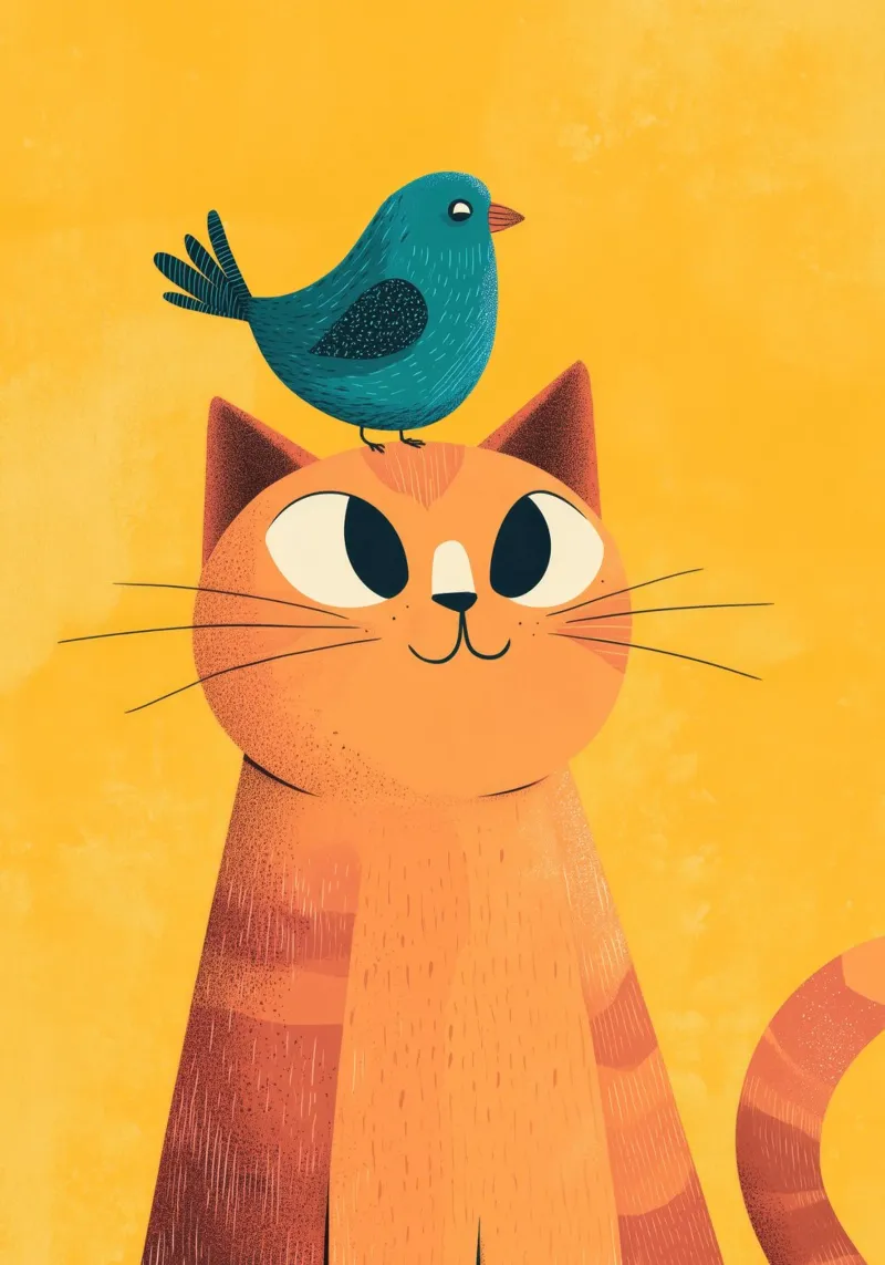 Meow Meets Tweet poster da Kiara