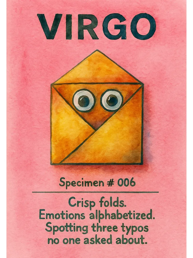 virgo logo vektor tierkreis zeichnung Leinwand mit Schattenfugenrahmen von Shillas