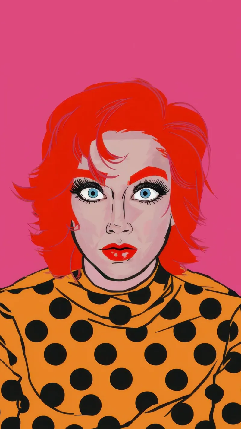 Stupore della Pop Art pellicola backlit da Selene Shade