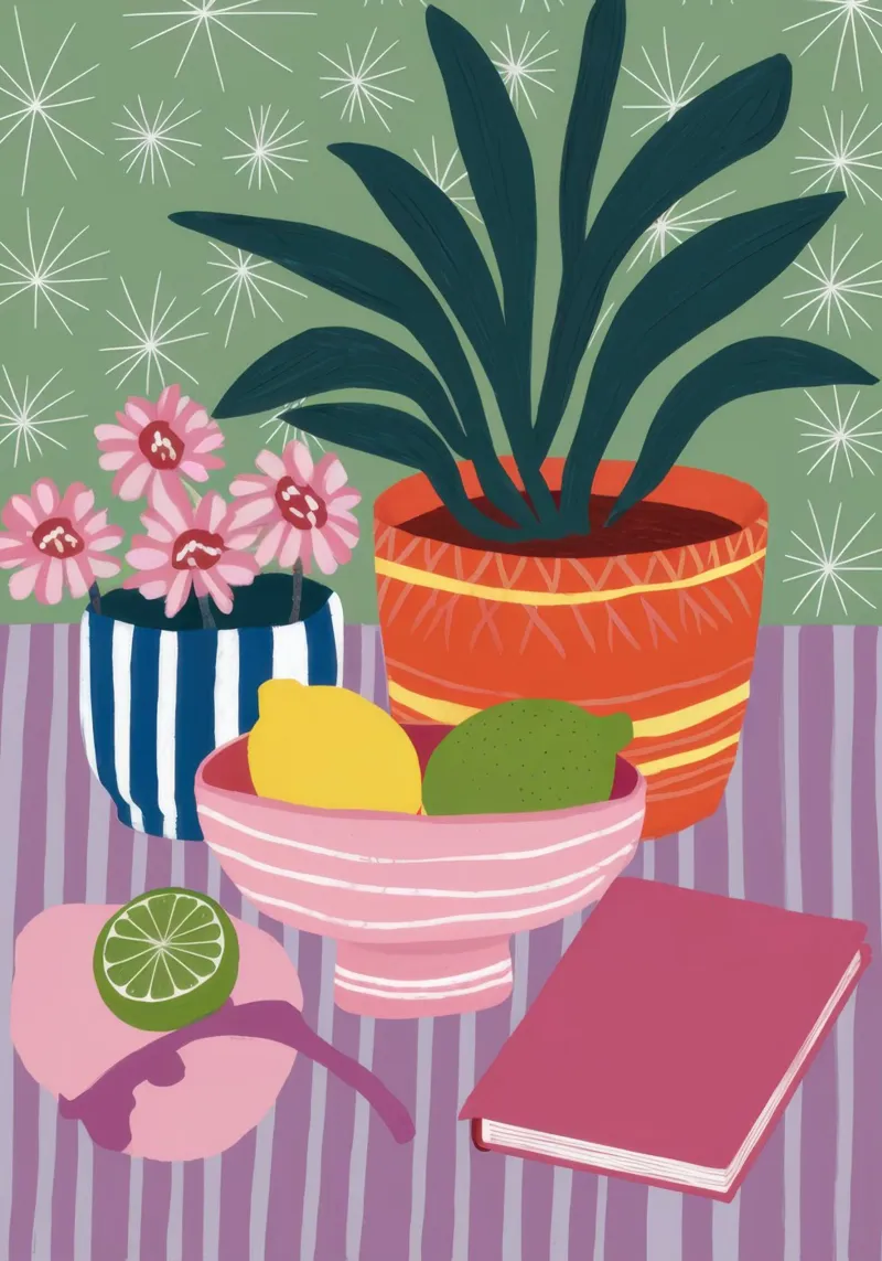 Libro de las Flores poster con marco de madera de Mark Solaria